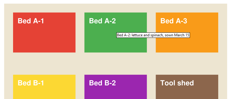 A form field&rsquo;s tooltip shown on hover