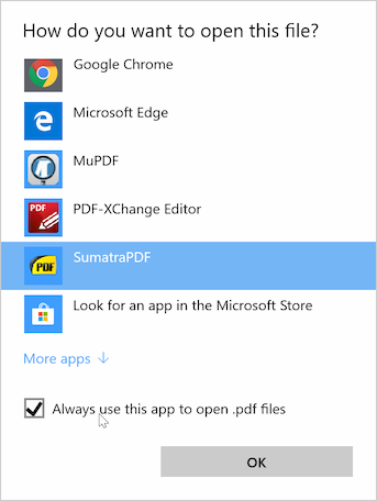 Choose App